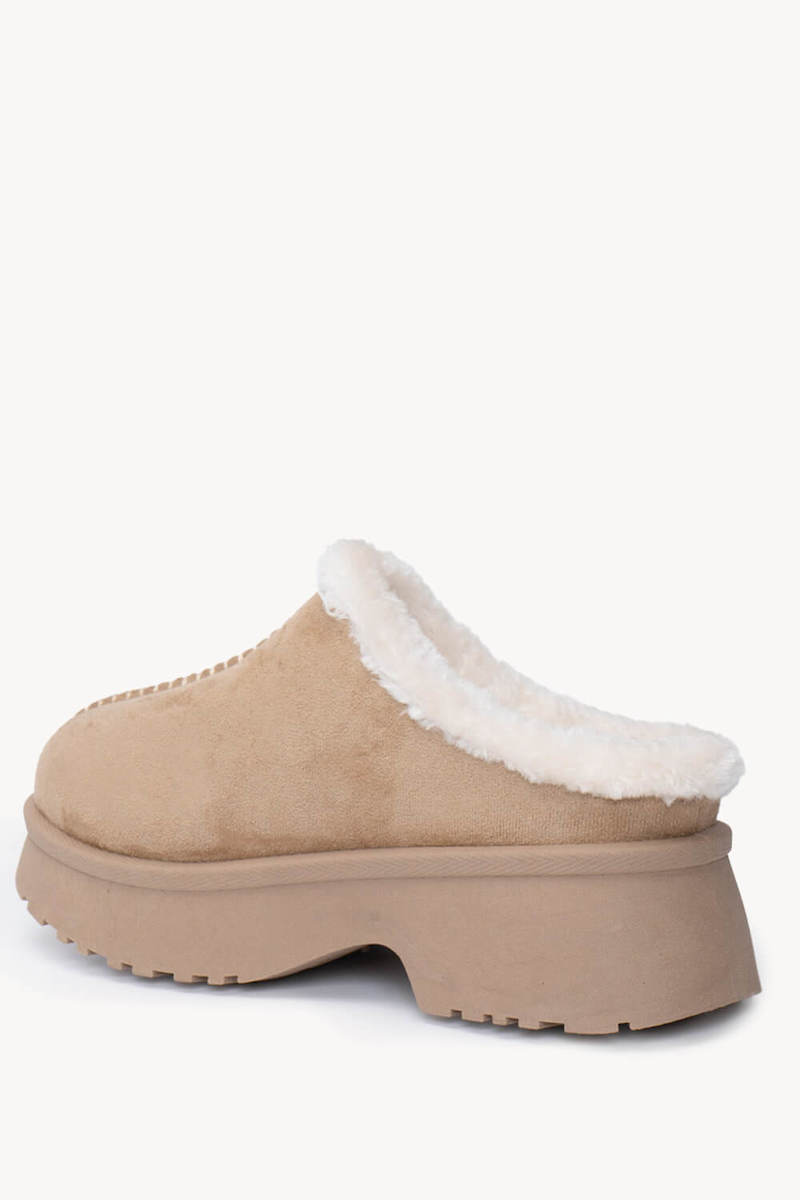 Sabot d'hiver pour femmes avec fourrure