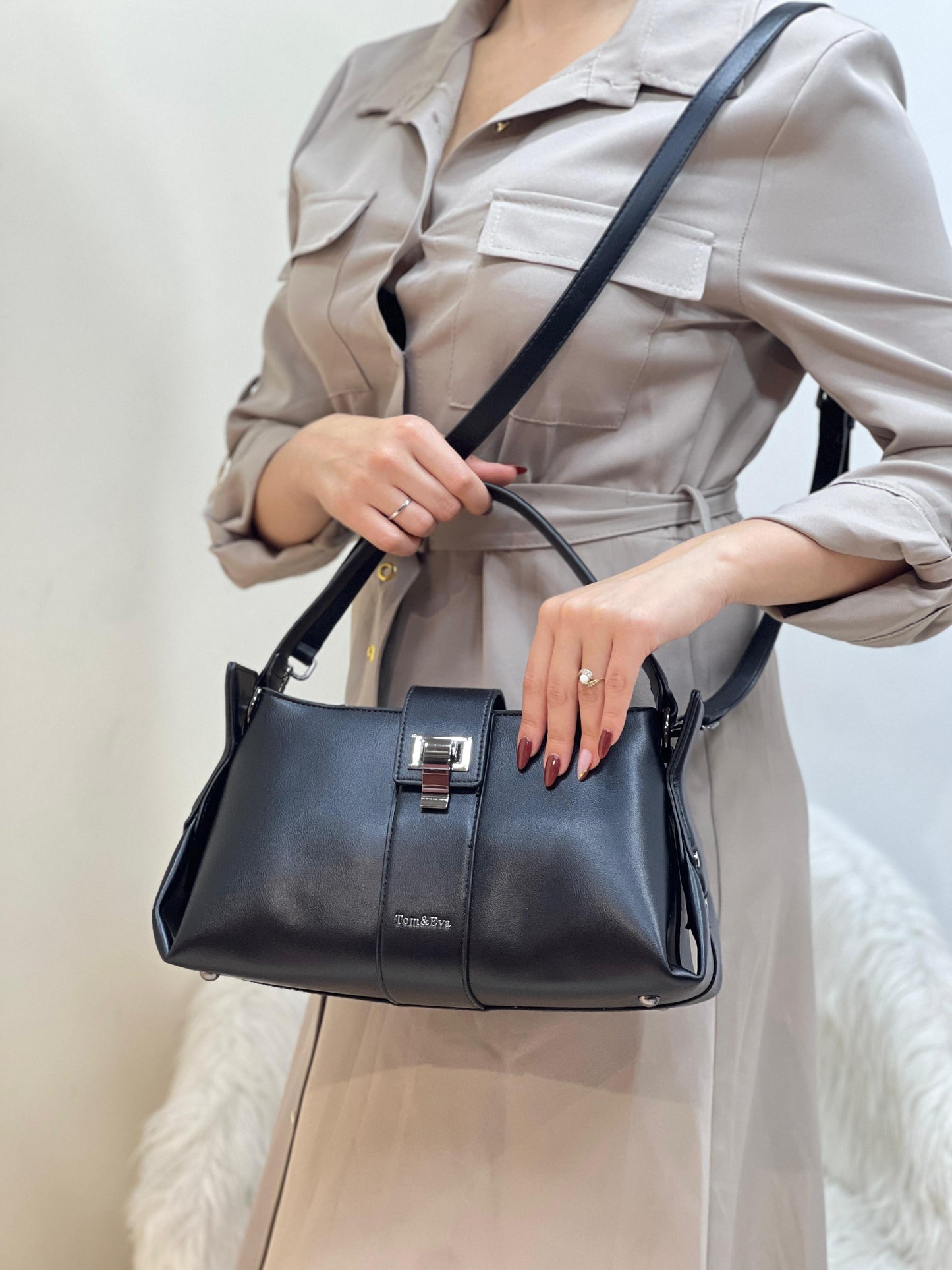 Medium Sac à Main Trapèze