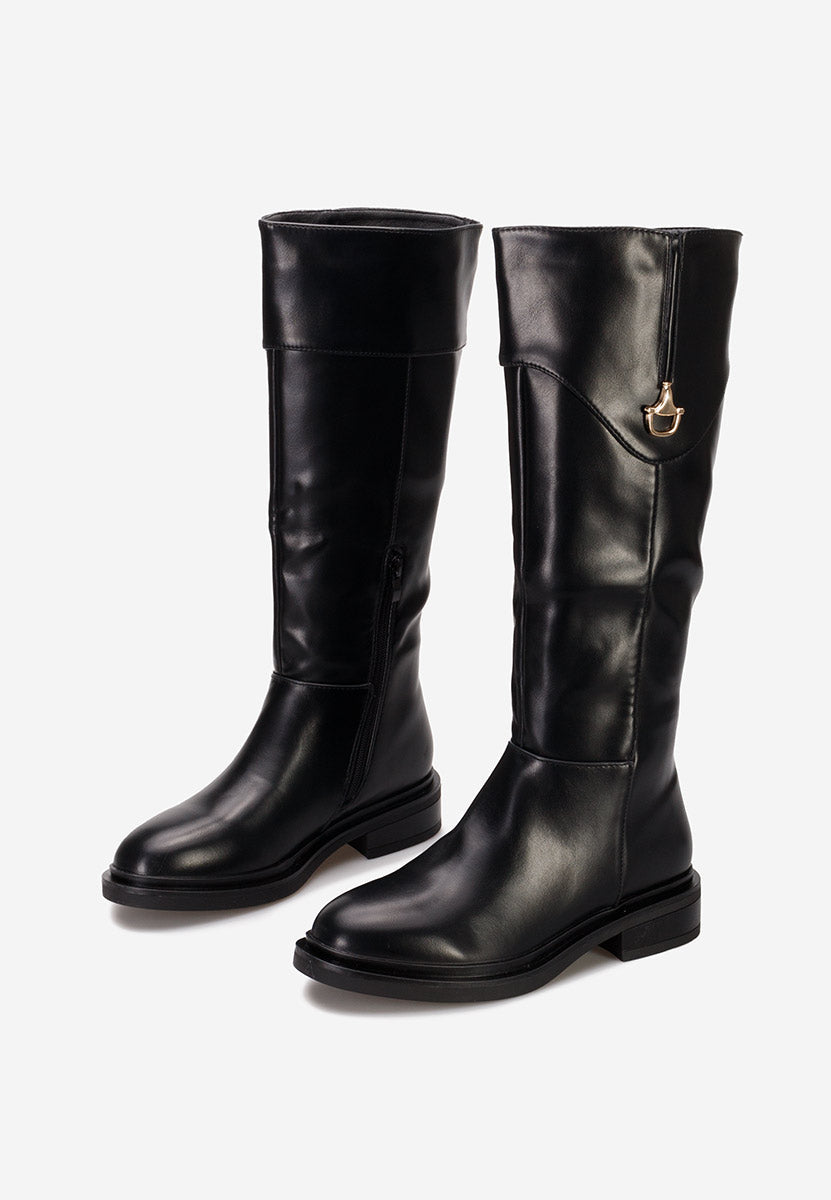 Bottes plates pour femmes