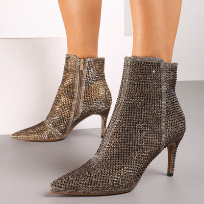 Bottines à talons hauts