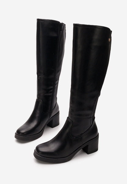 Bottes à talons hauts