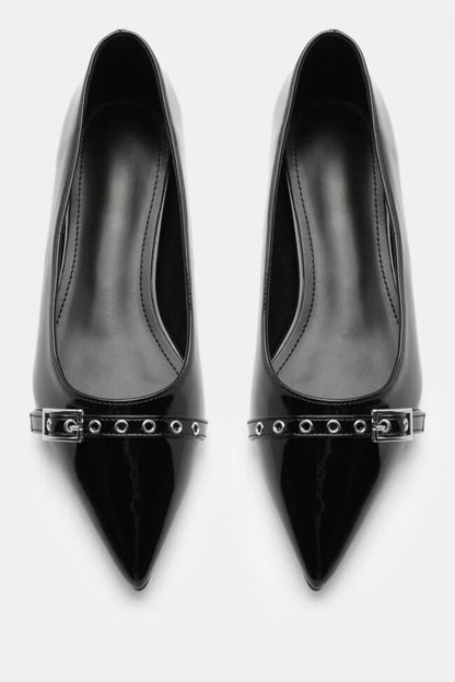 Chaussures à talons à lanières