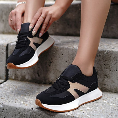 Baskets à lacets pour femmes