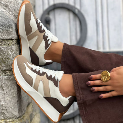 Baskets à lacets pour femmes