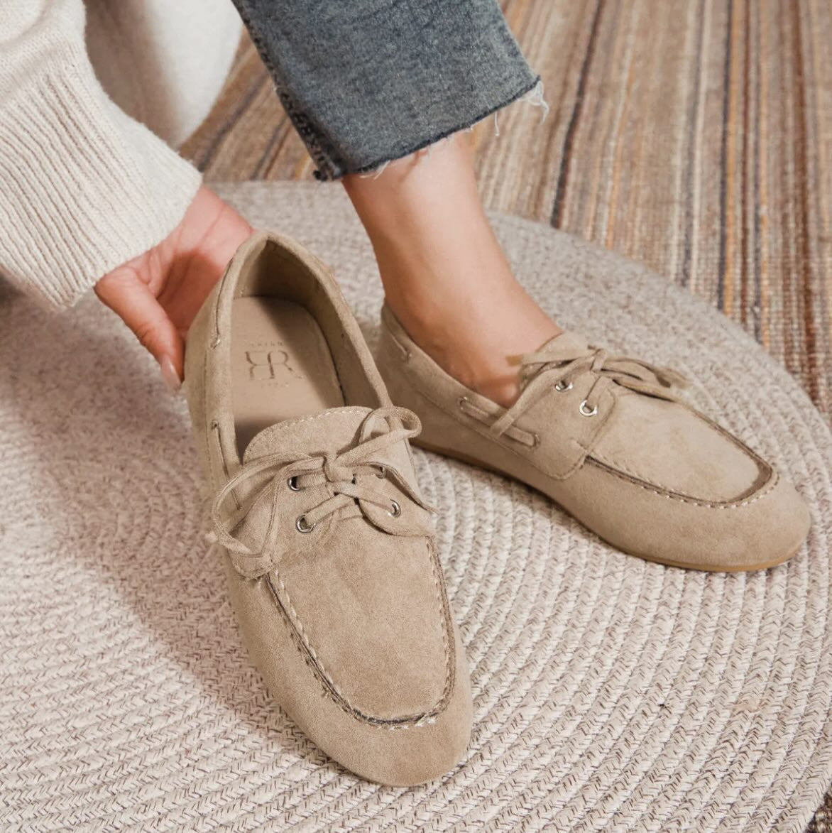 Chaussures bateau pique-nique