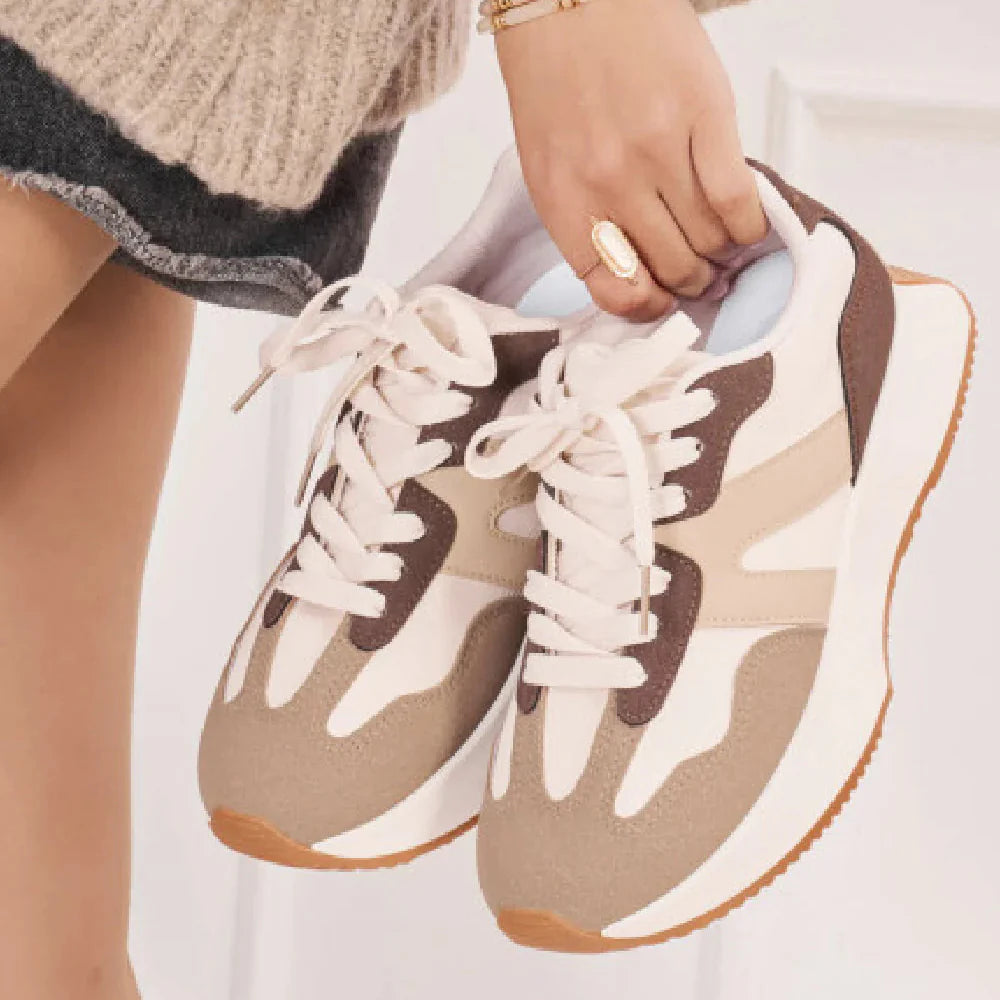 Baskets à lacets pour femmes