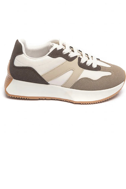 Baskets à lacets pour femmes