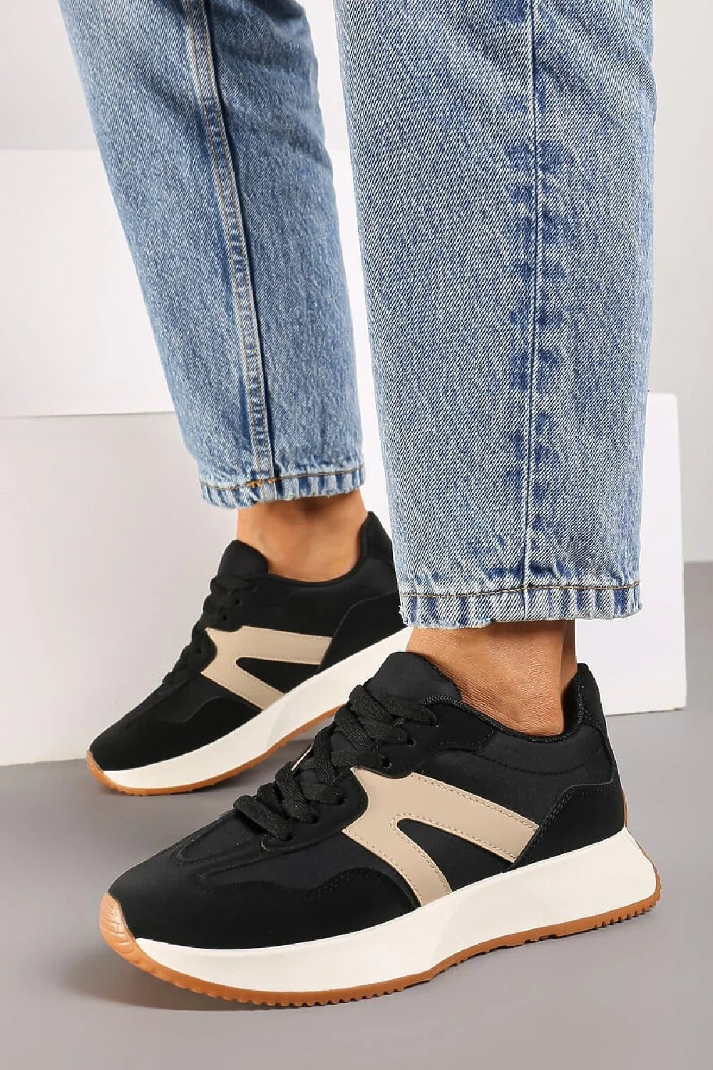 Baskets à lacets pour femmes