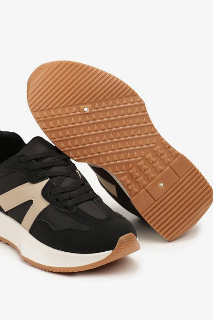 Baskets à lacets pour femmes