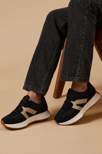 Baskets à lacets pour femmes