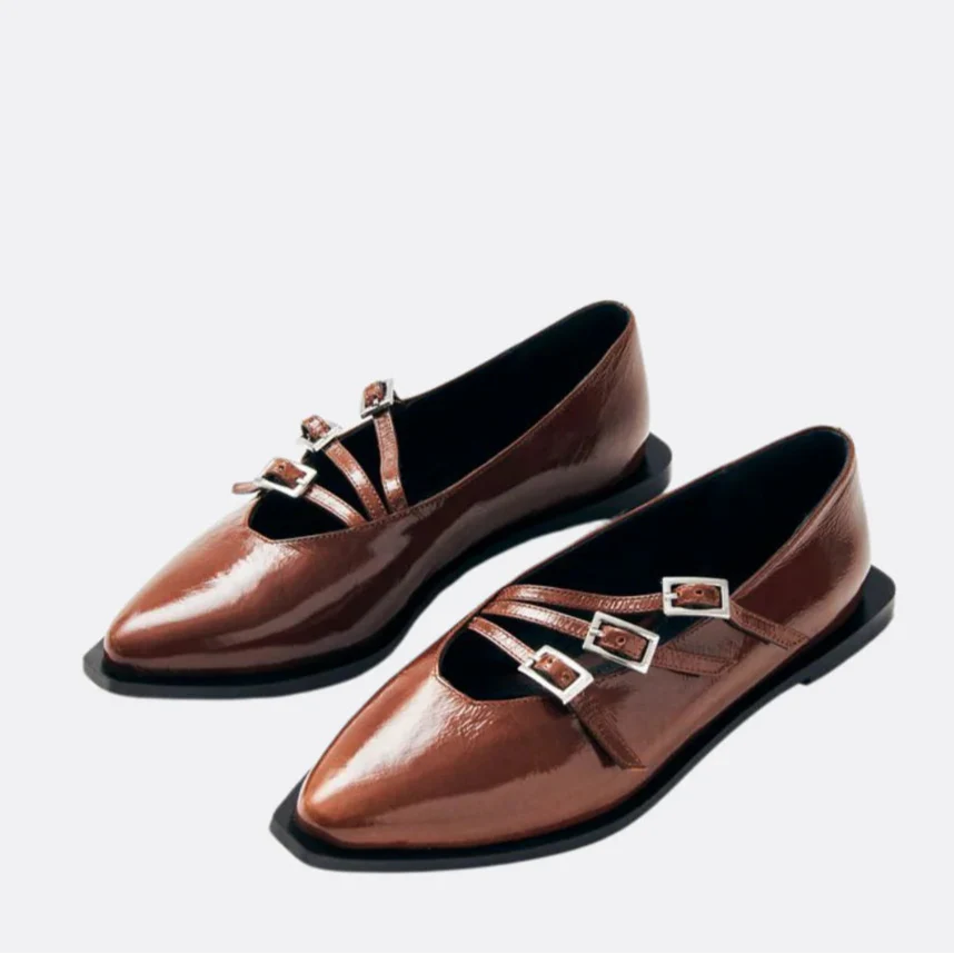 ballerines  à boucle