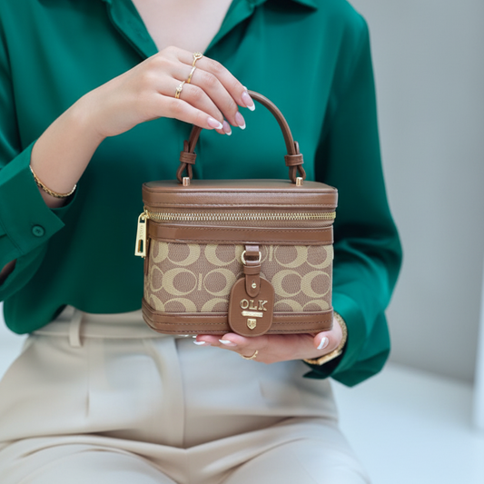 Sac À Main Mini À Deux Couleurs