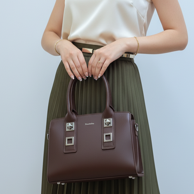 Sac à Main Effet Cuir Classique