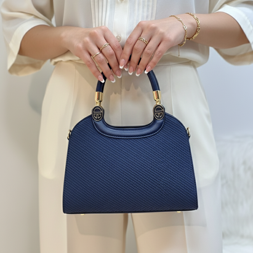 sac à main en cuir tressé