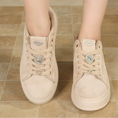 Baskets à lacets tellement confortables