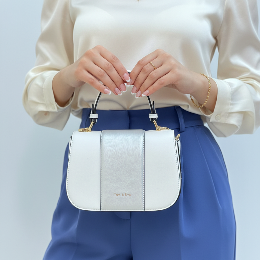 Mini sac à main en cuir PU pour femme