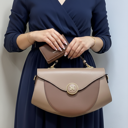 Sac à Main 2-in-1 Chic Bicolores