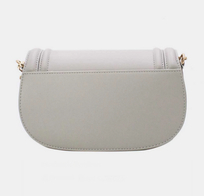 Sac À Bandoulière Tendance À Rabat De Couleur Unie