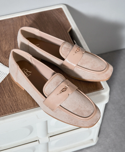 mocassin semelle fine violine