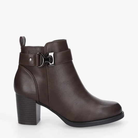 Bottines basiques en simili