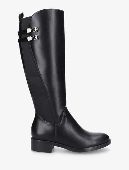 Bottes élastiquées style cavalière
