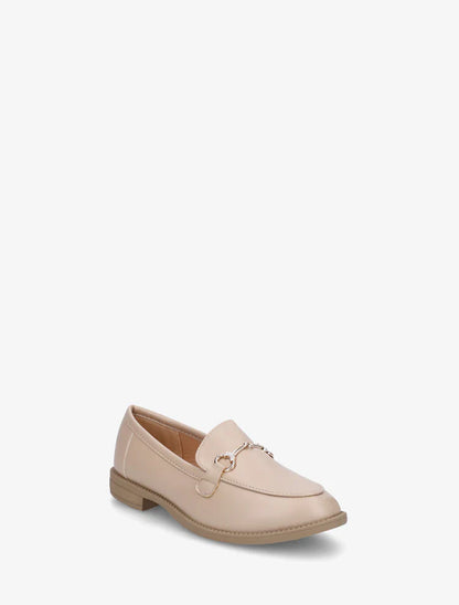 Mocassins à boucle et strass