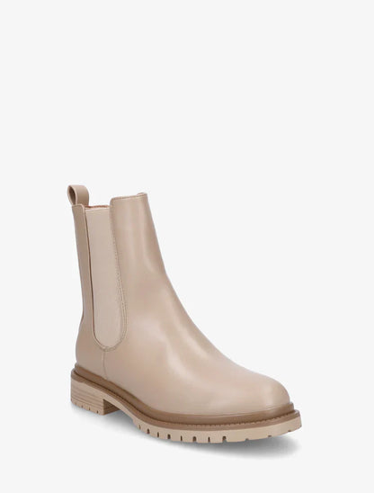 Bottines élastiquées à semelle crantée