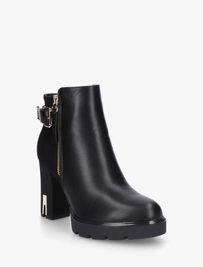 Bottines en simili à talon haut