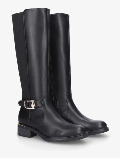 Bottes élastiquées style cavalière