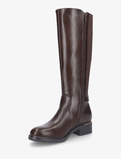 Bottes élastiquées style cavalière