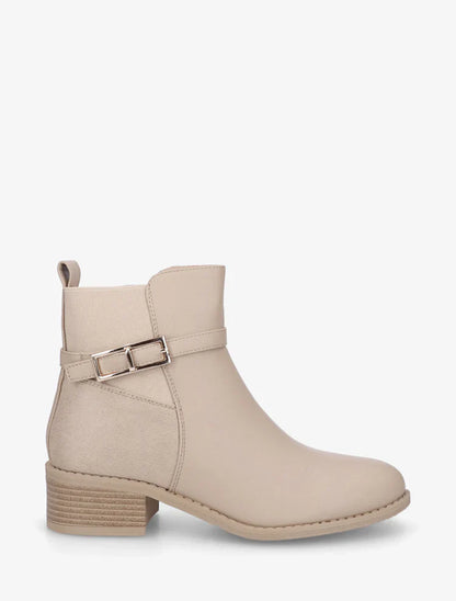 Bottines bi-matière élastiquées