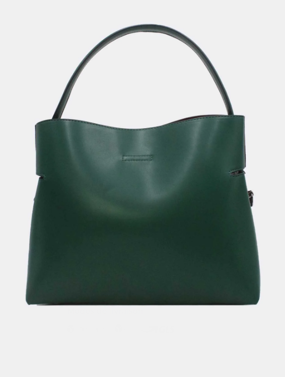 Sac Seau Double Porté Fermoir Bambou