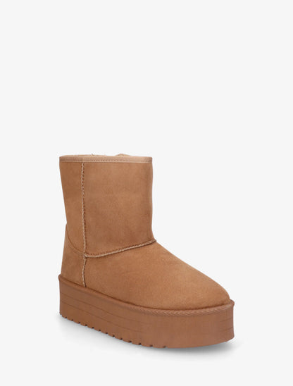 UGG en daim avec fourrure