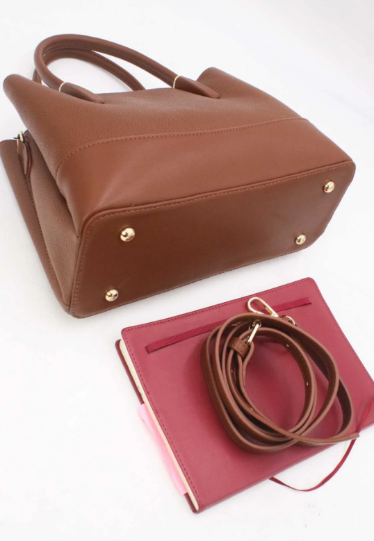 Medium Sac à Main Effet Cuir Grainé