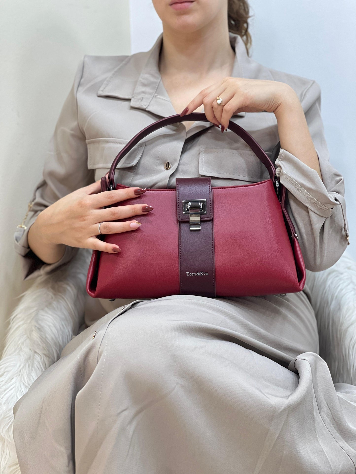 Medium Sac à Main Trapèze