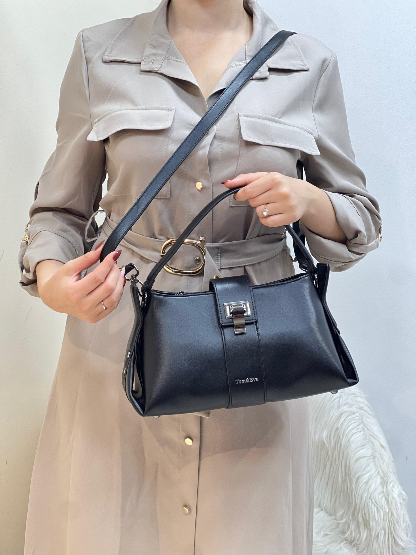 Medium Sac à Main Trapèze