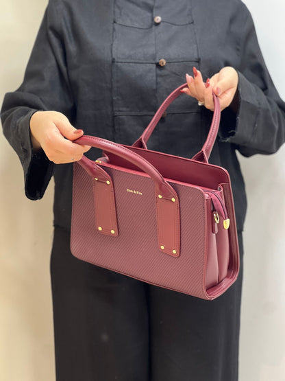 sac à main effet tissu moyen