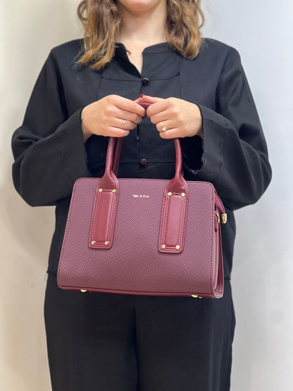 sac à main effet tissu moyen