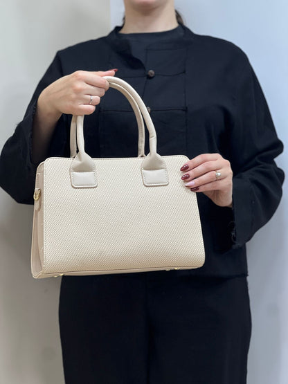 sac à main effet tissu moyen