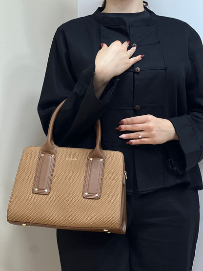 sac à main effet tissu moyen