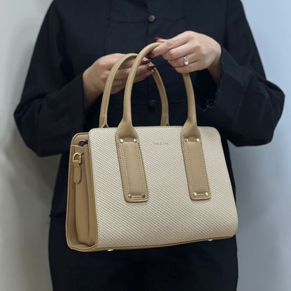 sac à main effet tissu moyen