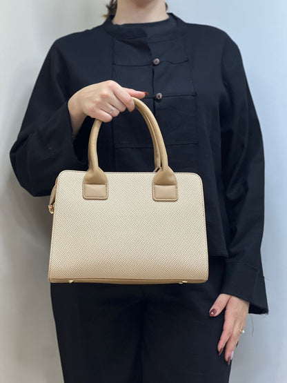 sac à main effet tissu moyen