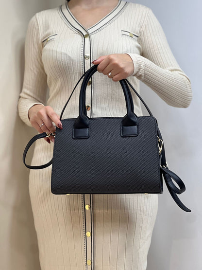 sac à main effet tissu moyen