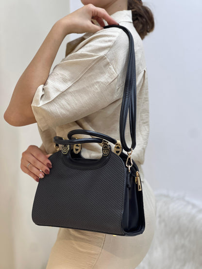 sac à main en cuir tressé