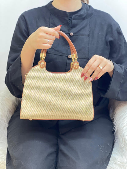 sac à main en cuir tressé