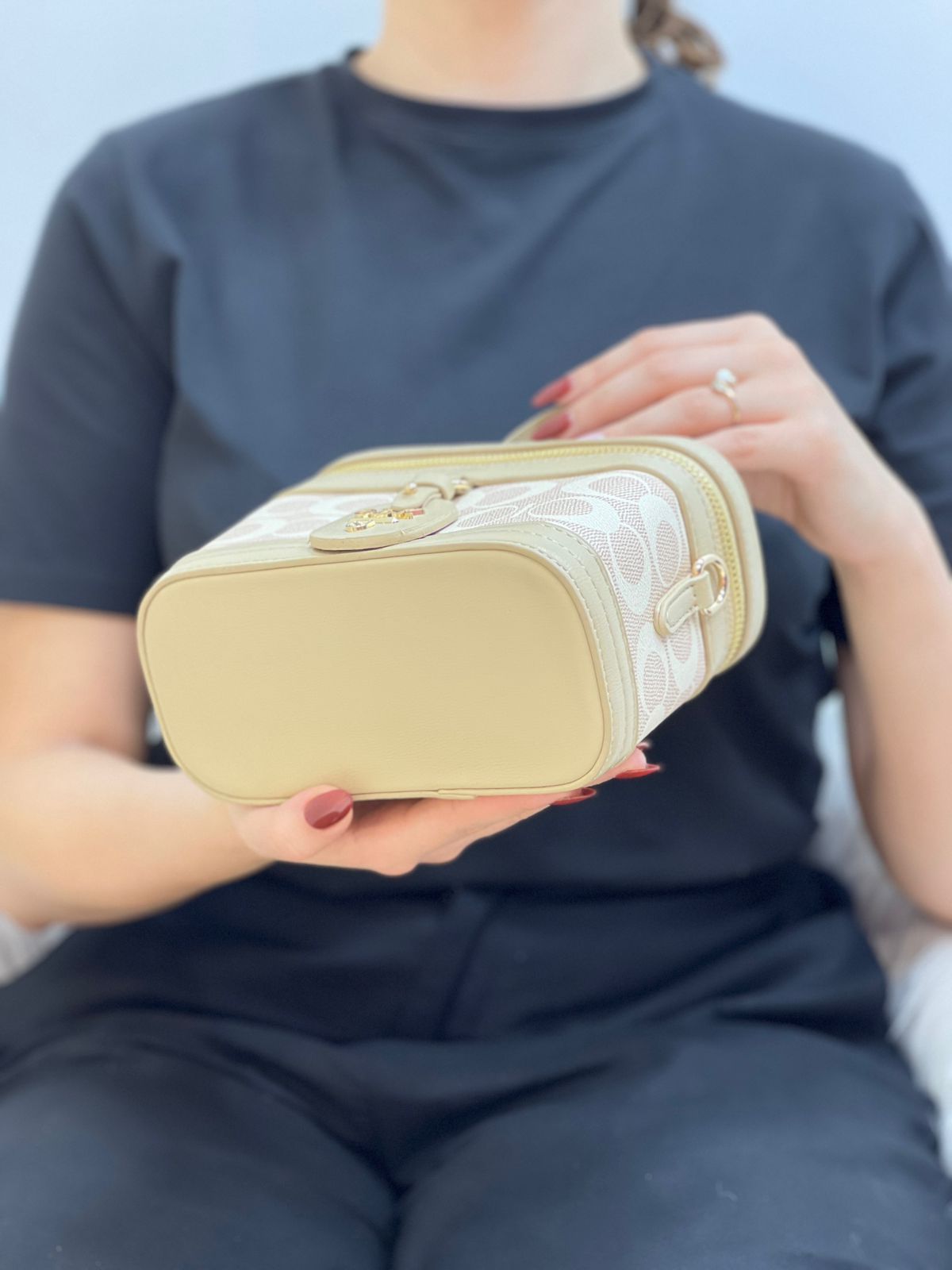 Sac À Main Mini À Deux Couleurs