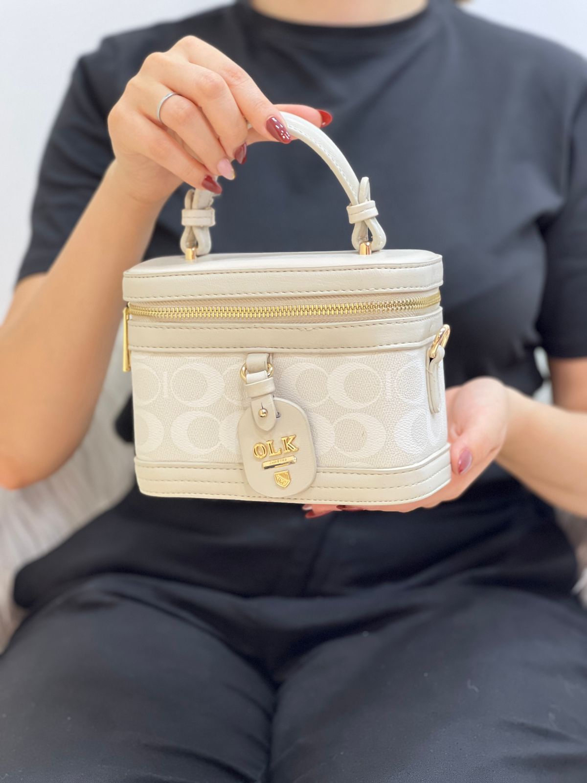 Sac À Main Mini À Deux Couleurs