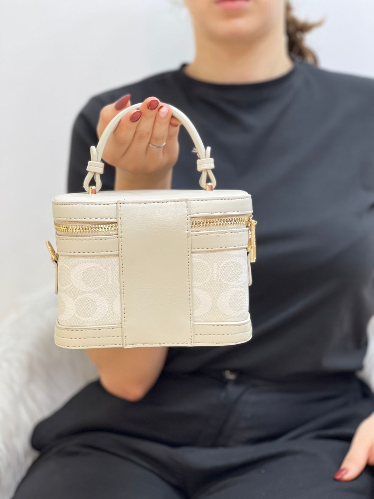 Sac À Main Mini À Deux Couleurs