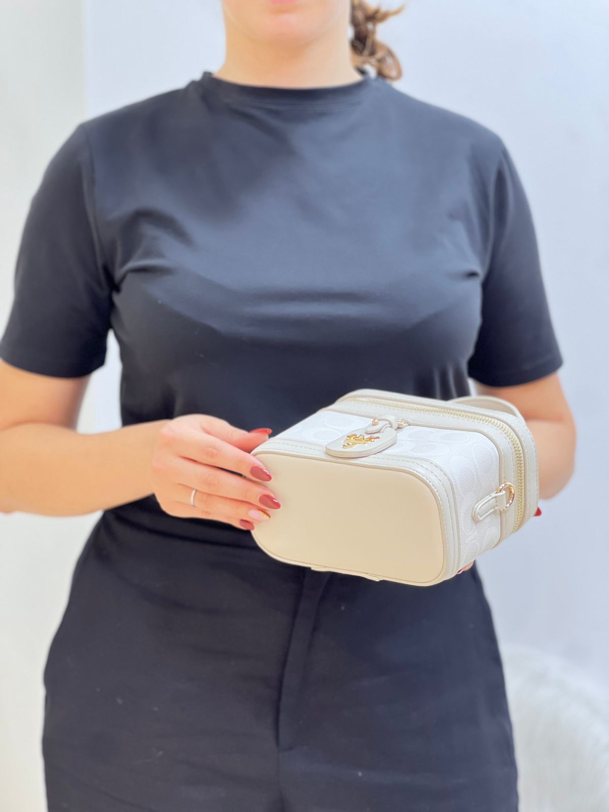 Sac À Main Mini À Deux Couleurs