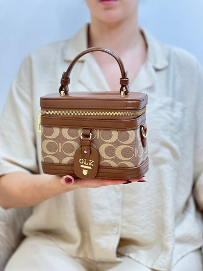 Sac À Main Mini À Deux Couleurs